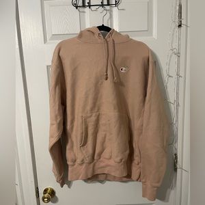 Champion Reverse Weave Nude Pink Sweatshirt Size Large